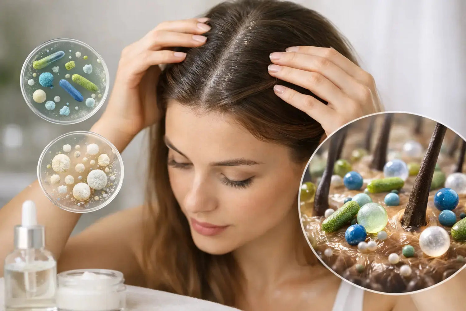 Oily Scalp Microbiome Balance Explained CALINACHI Cosmetics CALINACHI