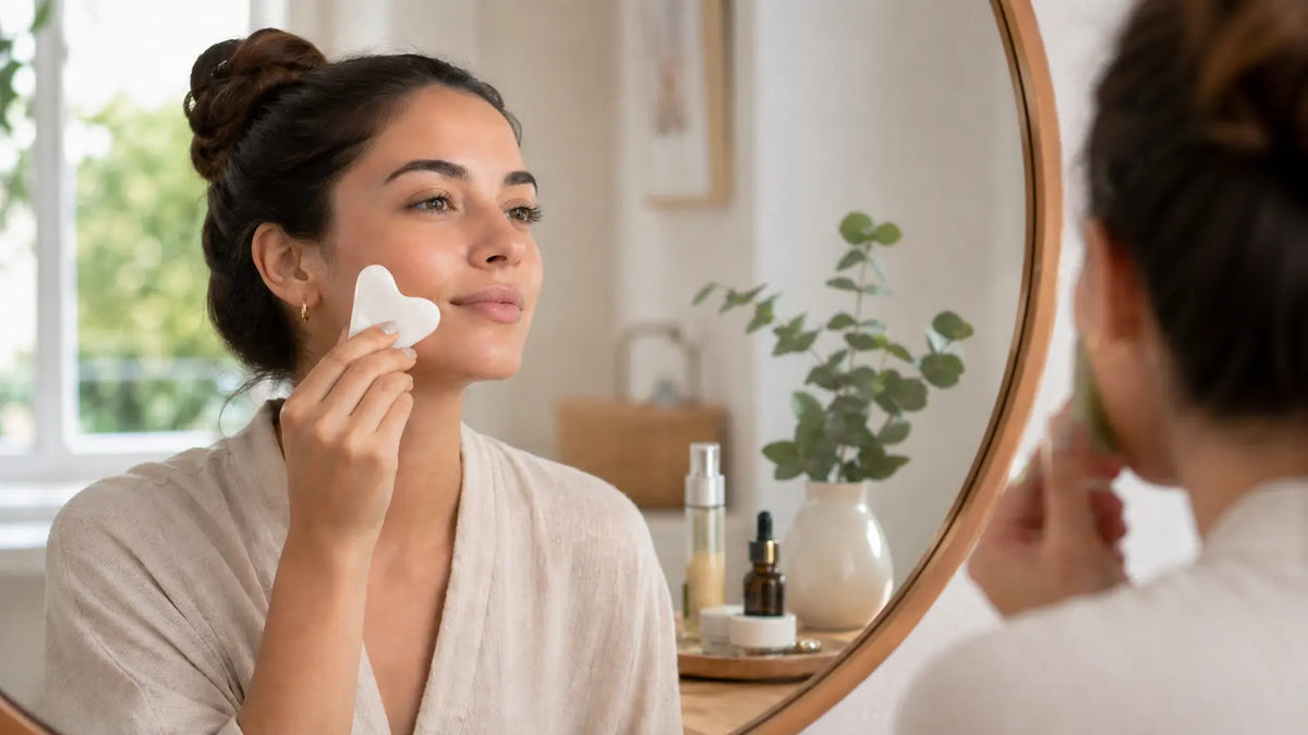 Gua Sha Facial Massage — Benefits, Technique and How to Use It Correctly CALINACHI Cosmetics